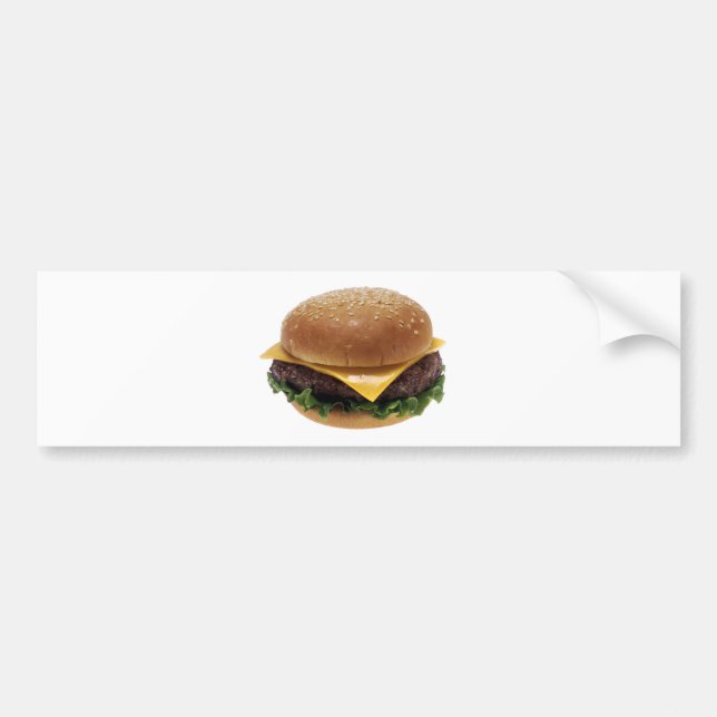 1280px-Cheeseburger.png Autoaufkleber (Vorne)