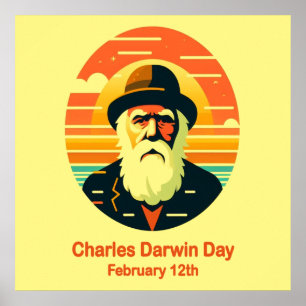 12.02. Charles Darwin Day Poster