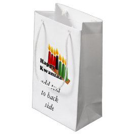 12-26 Happy Kwanzaa Kleine Geschenktüte