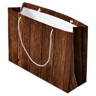 12.5lx4wx9h Grand sac cadeau Grange Bois de la gra