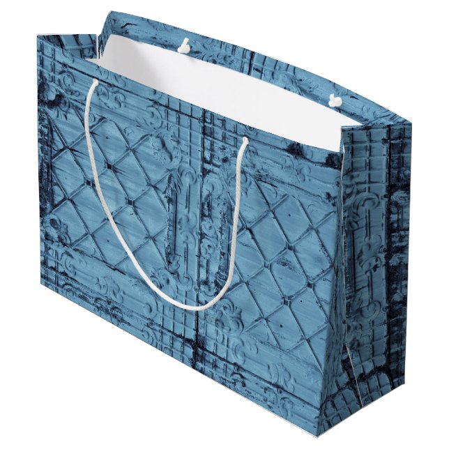 12.5lx4wx9h Grand sac cadeau Plafond du panneau d' (Dos Angle)
