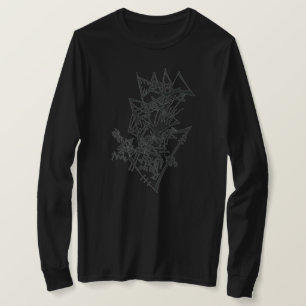 12 Abstrakte Stammes-Tattoo-Kunst T-Shirt