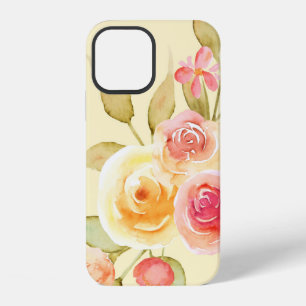 12 Aquarelle Rose iPhone / coque ipad