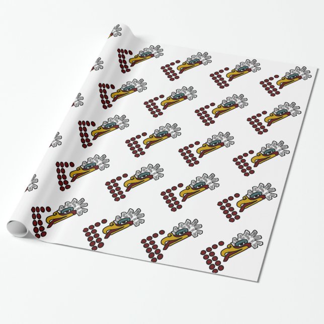 12 Aztekenheuschrei Geschenkpapier (Ungerollt)