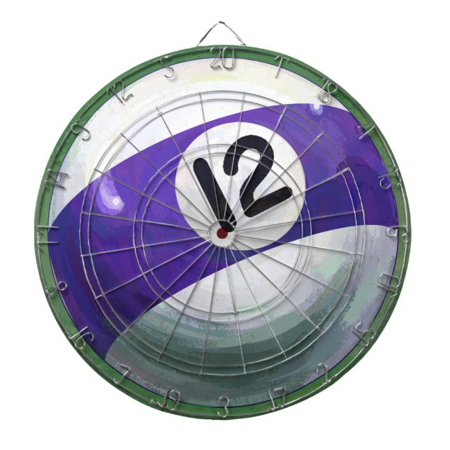 12 Ball Dartscheibe (vorne)