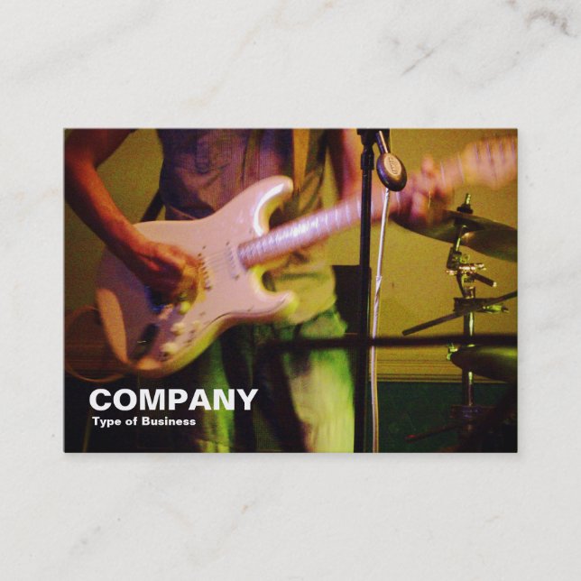 12 Bar Blues Visitenkarte (Vorderseite)