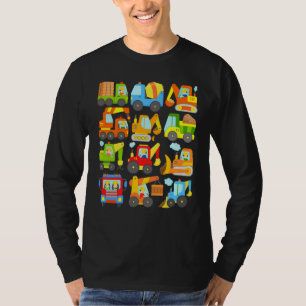 12 Baumaschinen Maschinen Bau si T-Shirt