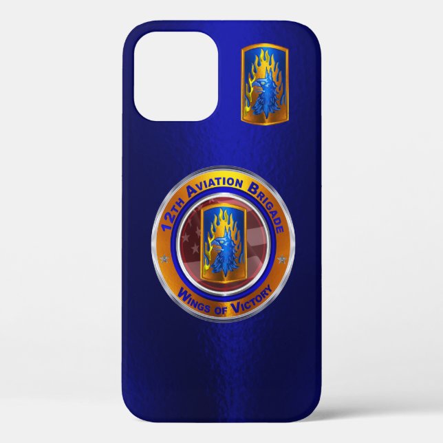 12. Bekämpfungsbrigade Case-Mate iPhone Hülle (Rückseite)