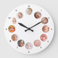12 benutzerdefinierte Fotos Persönlich für Baby