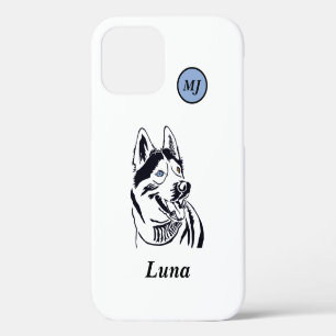 12 Coque iPhone personnalisable magnifique de Husky s