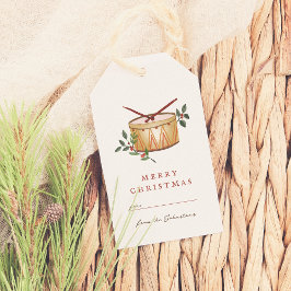 12 Days Of Christmas Drum Traditional Geschenkanhänger