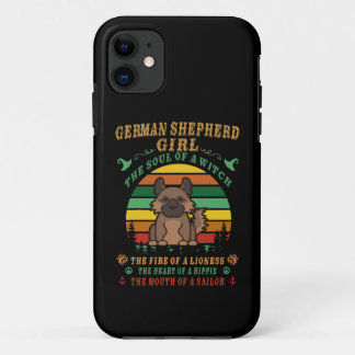 12 Deutsche Hirtenmädchen das Soul einer Hexe, das Case-Mate iPhone Hülle