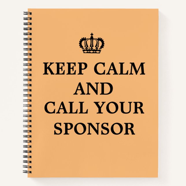 12 Étape de récupération Sobriété AA NA Carnet de  (Devant)