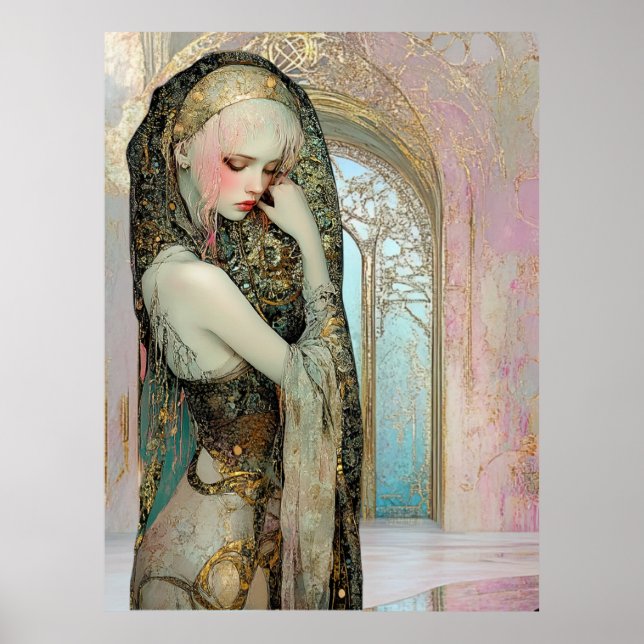 *~* 12 FD2 Nouveau Fantasy Ethereal Dreamlike Poster (Vorne)