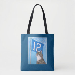 12. Flagge (blau) Tasche