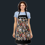 12 Foto Collage Honigwabenhexagon Random Muster Schürze<br><div class="desc">Quadratische Foto funktionieren am besten mit dieser Vorlage. Eine Zufallsstichprobe von 12 Fotos,  die wie Hexagonen geformt sind und die gesamte Schürze abdecken. Fügen Sie Ihre Lieblings-Bilder zu dieser lustigen Vorlage. Sie können quadratische Fotos oder beliebige Foto für dieses Raster verwenden.</div>