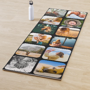 12 Foto Yoga Mat gerundete Vorlage Yogamatte