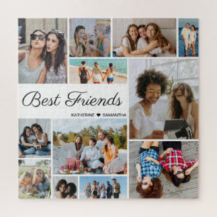 12 Fotocollage Beste Freunde für immer
