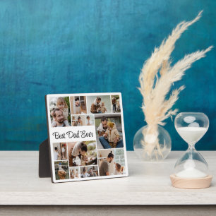 12 FotoCollage Bester Vater je Fotoplatte