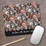 12 FotoCollage - funky hexagon - Random Muster Mousepad<br><div class="desc">Quadratische Foto funktionieren am besten mit dieser Vorlage. Eine Zufallsstichprobe von 12 Fotos in Form von Hexagonen in einem Muster, das das gesamte Mousepad abdeckt. Fügen Sie Ihre Lieblings-Bilder zu dieser lustigen Vorlage. Sie können quadratische Fotos oder beliebige Foto für dieses Raster verwenden. Der schwarze Hintergrund kann beim Besuch des...</div>