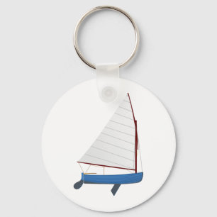 12 Fuß-Segeln-Schlauchboot Schlüsselanhänger
