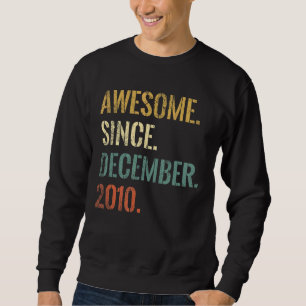 12. Geburtstag 12 Jahre Phantastisch seit 2. Dezem Sweatshirt