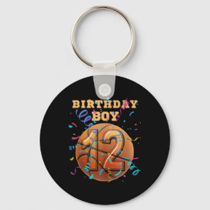 12. Geburtstag Junge 12 Jahre alte Basketballspiel Schlüsselanhänger