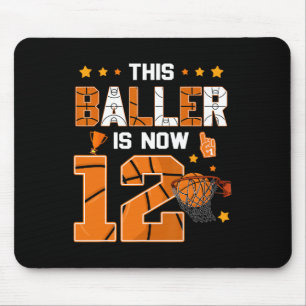 12. Geburtstag Sketll Dieser Ller Ist Jetzt Zwölf Mousepad