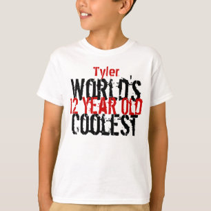 12. Geburtstagsgeschenk der Coolststen 12-Jährige T-Shirt