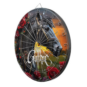 #12 Gothic Fun Dartscheibe
