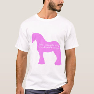 12 Handentwurfs-Pferd T-Shirt