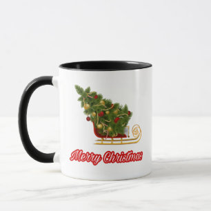 12.Ho Ho Ho Santa Claus lachen Gesicht fröhlichen  Tasse