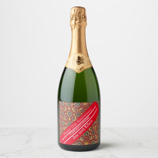 12. Hochzeitstag, Seidenjubiläum (Vorderseite)