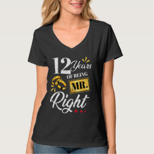 12 Jahre, als ich Mr. Right Funny Couple war, Hoch T-Shirt