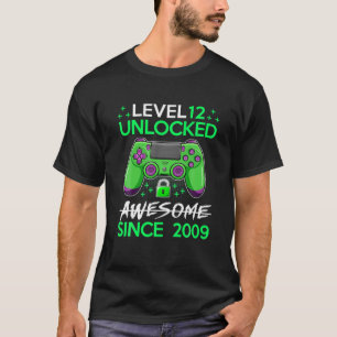 12 Jahre alter Geschenkboy Stufe 12 Unverschlossen T-Shirt