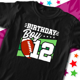 12 Jahre altes Party Thema 12. Geburtstag Junge T-Shirt