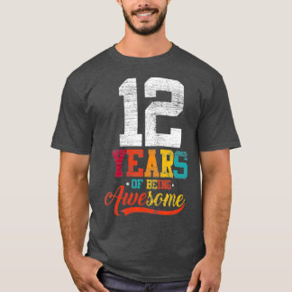 12 Jahre Phantastische Geschenke im Alter von 12 J T-Shirt