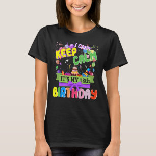 12-jährig kann ich nicht ruhig Behalten werden. Es T-Shirt