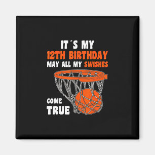 12-jähriger Alles Gute zum 12. Geburtstag Sketll 1 Magnet