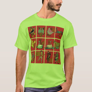 12 jours de T-shirts de Noël, habillement, cadeaux