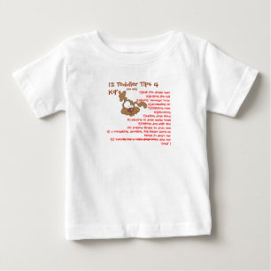12 Kleinkinder Tipps 4 K9's-WATCH OUT!! Baby T-shirt