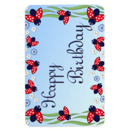 12 Ladybugs Magnet