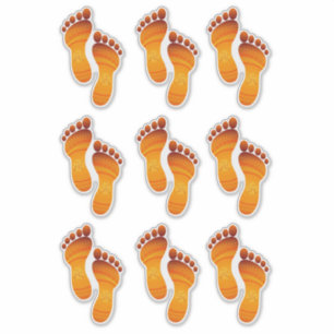 12 - Laxmi Mata Feet Aufkleber