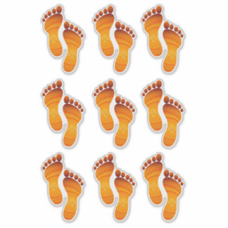 12 - Laxmi Mata Feet Aufkleber