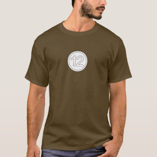 12 ! Le T-shirt de l'icône 12seconds