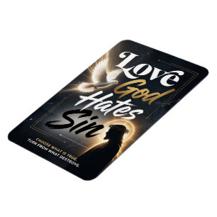 #12 Liebe Gott, hasse Sünde Magnet