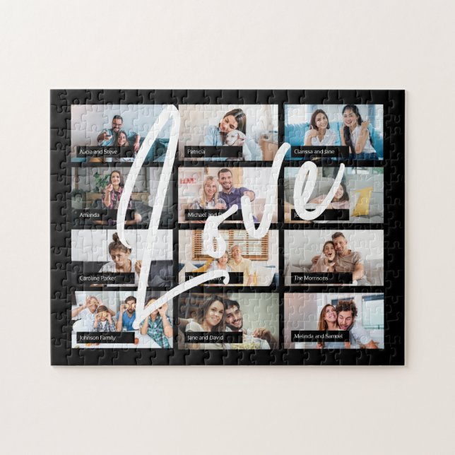12 LIEBE-Typografie für benutzerdefinierte Foto-Co (Horizontal)