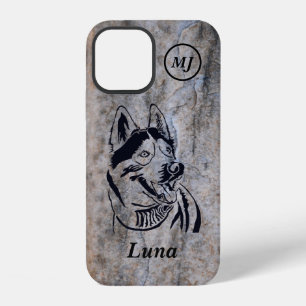 12 Magnifique coque iPhone personnalisable Husky sibé
