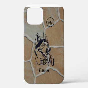 12 Magnifique personnalisable Sibérien coque iphone H