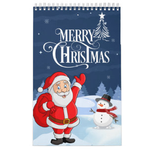 12 Mois De Noël Amusant Bundle Wall Calendrier